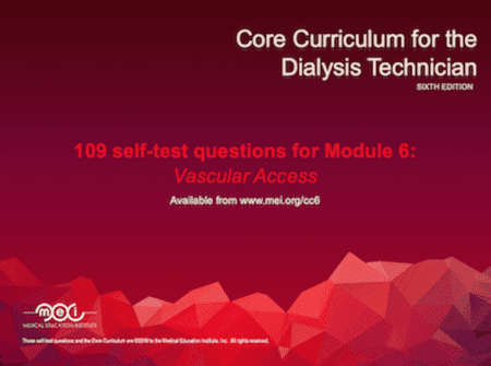 core curriculum 6th edition module 6